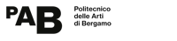 the logo for the b politico della arte di bergamo